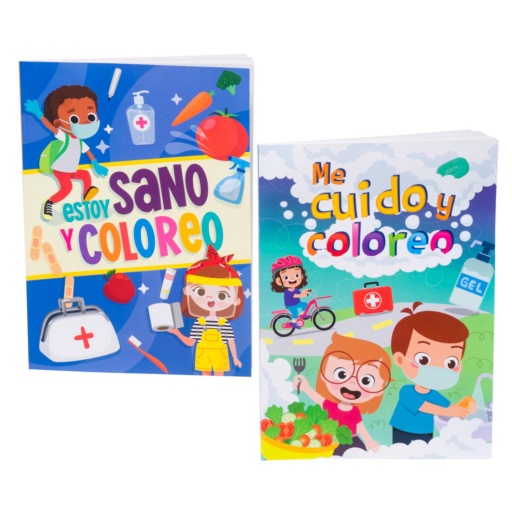 LIBRO COLOREAR SALUD 4033