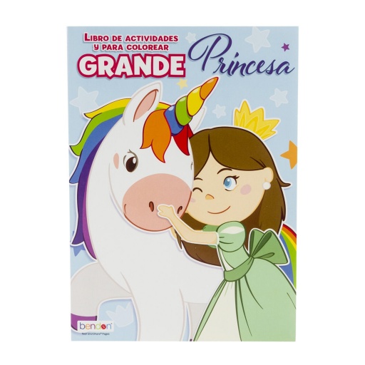 LIBRO COLOREAR ACTIVIDADES PRINCESA 52786