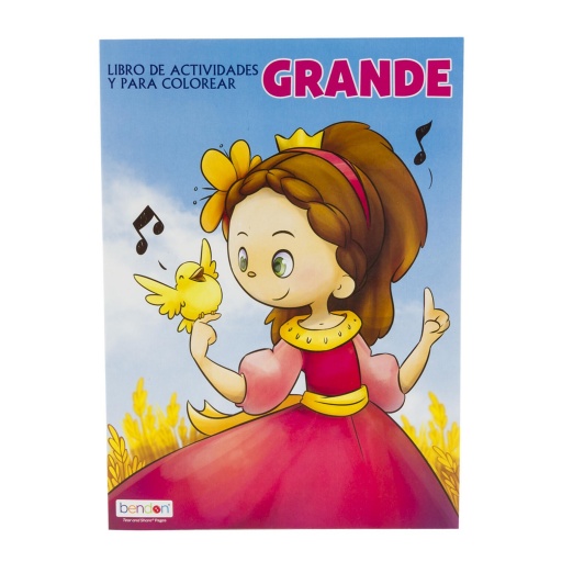 LIBRO COLOREAR ACTIVIDADES PRINCESA 52789