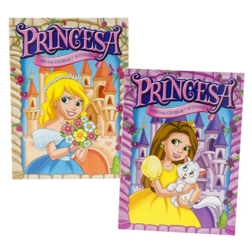 LIBRO COLOREAR PRINCESAS 4005