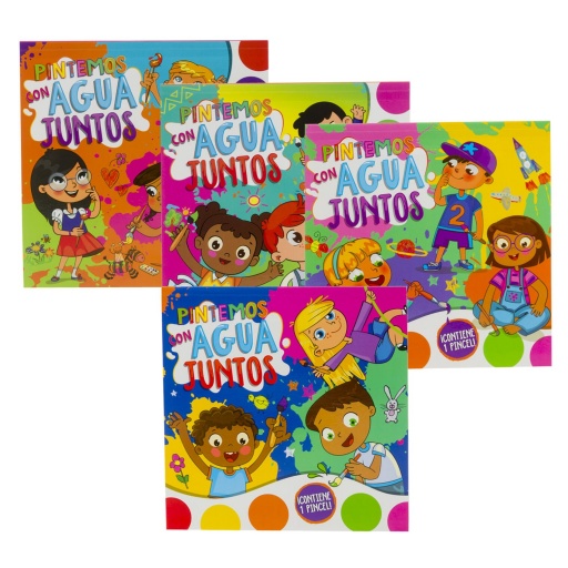 LIBRO COLOREAR PINTEMOS CON AGUA 7809