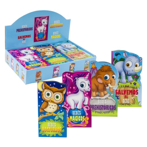 LIBRO CUENTOS TAPA DURA BEBES 6233