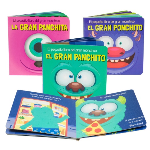 LIBRO CUENTOS TAPA DURA MONSTRUOS 7107