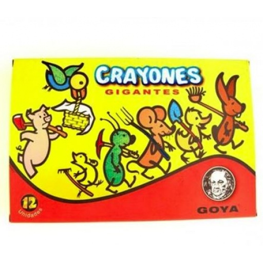 Goya Crayolas 12 Colores