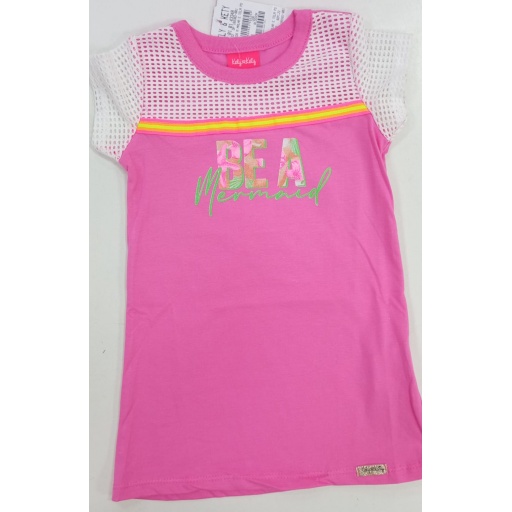 VESTIDO ROSA BEA MERMAID T1