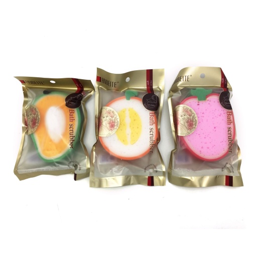 ESPONJA PARA BAO FRUTA EN BOLSA 3578