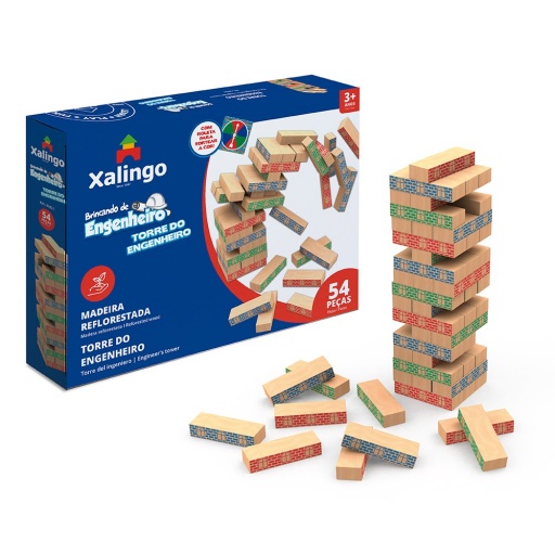 JUEGO MESA TORRE DE MADERAS XALINGO
