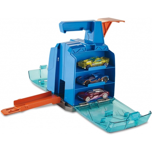 PISTA HOT WHEELS CAJA LAZADORA DE AUTOS MATTEL