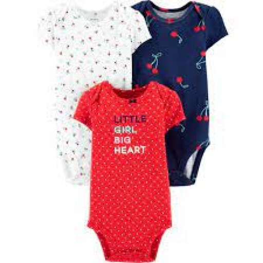 SET X 3 BODIES MUSCULUSAS ESTAMPADOS CARTERS 3M