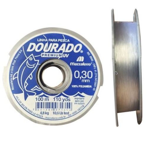 HILO TANZA NYLON DOURADO 0.30