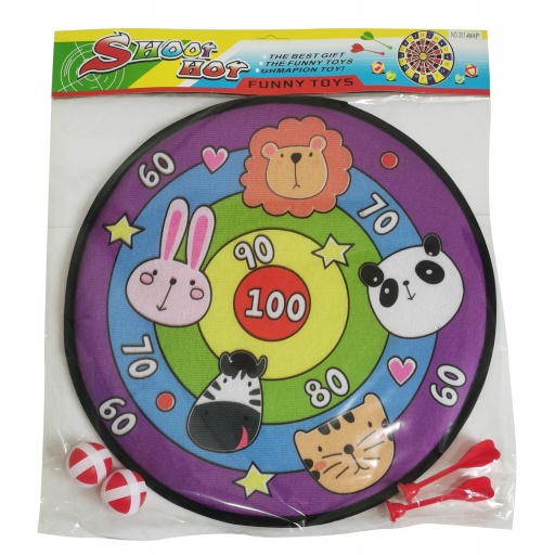 TIRO AL BLANCO VELCRO 2DARDOS PELOTA