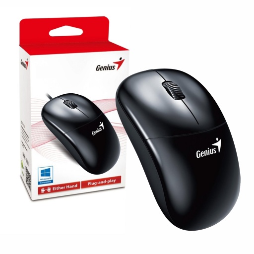 MOUSE GENIUS DX-135 USB G5 NEGRO