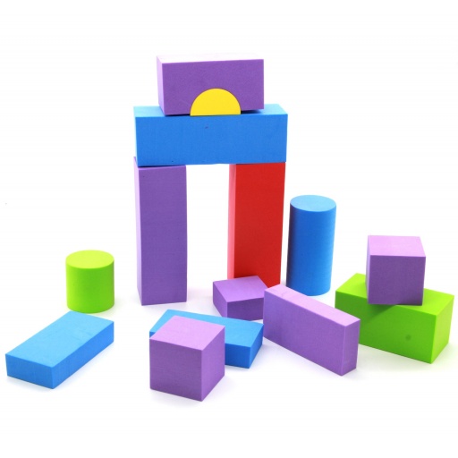 BLOQUES GOMA EVA 48PCS