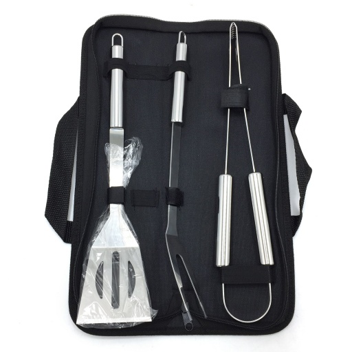 SET PARRILLA X 3 EN ESTUCHE CON ASAS