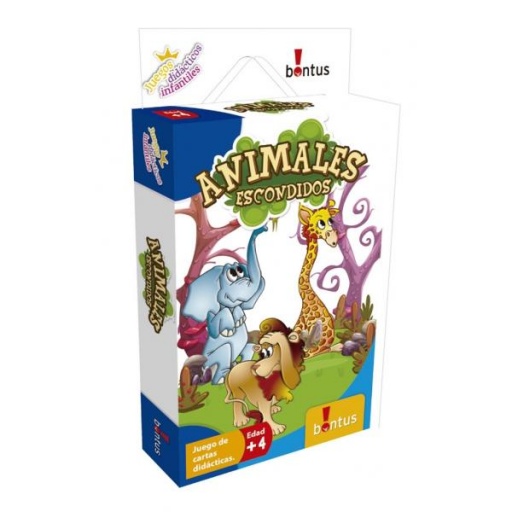 CARTAS INFANTILES ANIMALES ESCONDIDOS