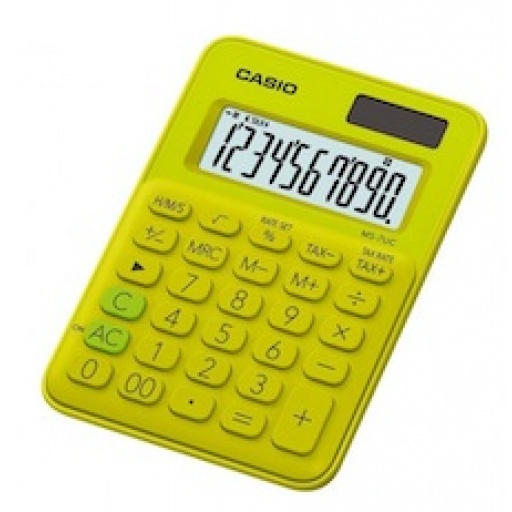 CALCULADORA CASIO MS-7UC  MY STYLE AMARILLO