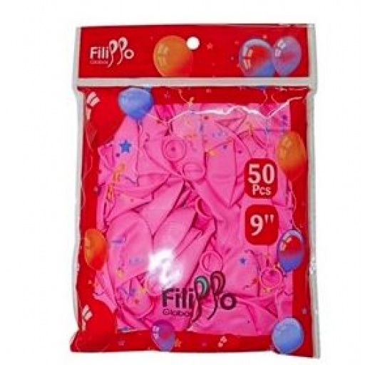 GLOBO 10" X 50 FILIPPO ROSADO