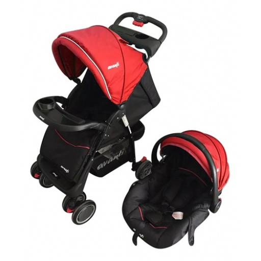 COCHE CON SILLA AVANTI SPEZIA ROJO