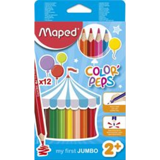 Lapices Maped Color Peps Jumbo X12 LAP834010