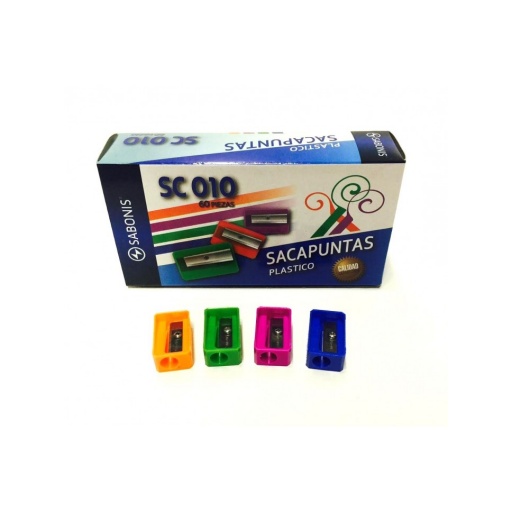 SACAPUNTAS PLASTICO SC010 SABO