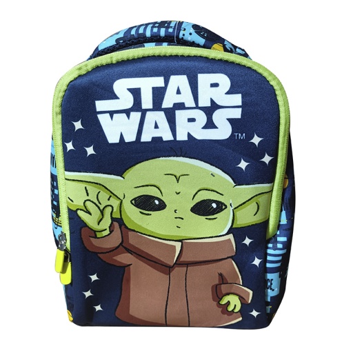 MOCHILA 37 X 21 X 12 NEOPRENO BABY YODA VERDE