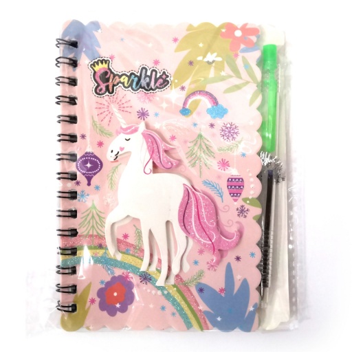 LIBRETA CON LAPICERA ESPIRAL U