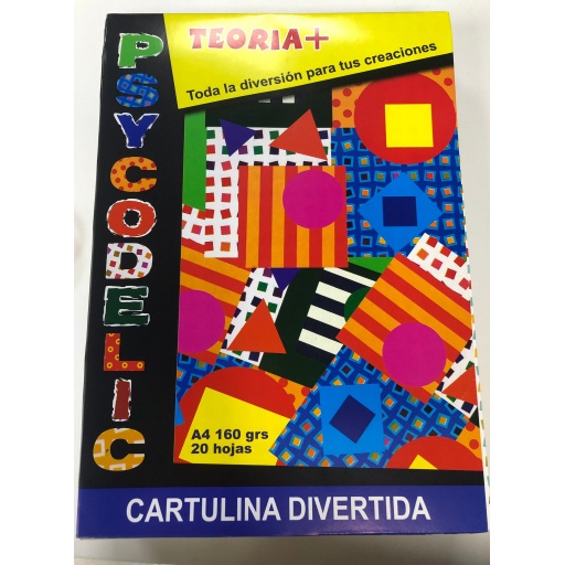 Block Cartulinas Fantasia 20 Motivos Carfun