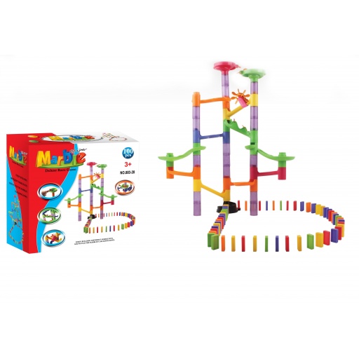 JUEGO MESA DOMIN C/BLOCKS 100PZS 5749