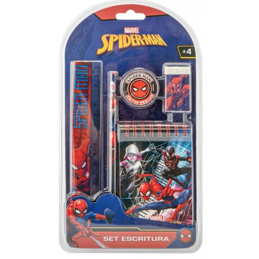 SET DE ESCRITURA SPIDERMAN 5 PS