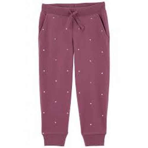 PANTALON CORAZONES ALGODON FELPA OSHKOSH 12M