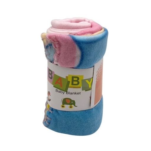 FRAZADA PARA BEBE POLAR DISEO ROLLO