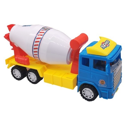 CAMION CON HORMIGONERA FRICCION BOLSA