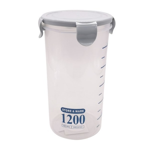 FRASCO PLAST GRAD CIERRE HERM 1200 ML