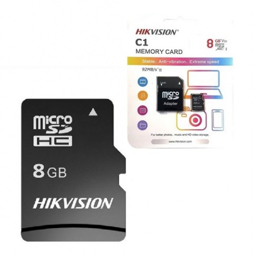 MEMORIA MICRO SD HIKVISION 8GB CLASE 10