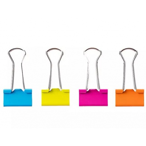 DOBLE CLIP COLORES X 9 UNI FRIDAY