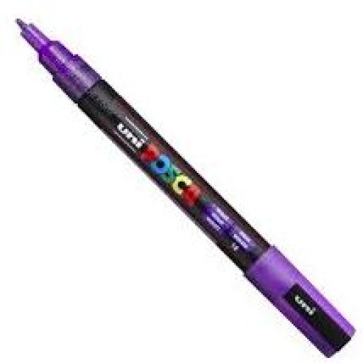 MARCADOR UNI POSCA 1.3MM VIOLE