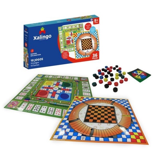JUEGO MESA 18EN1 36PZAS MADERA XALINGO 558.7