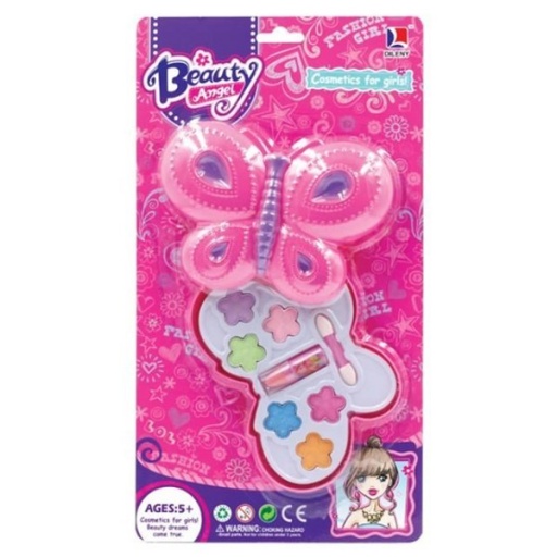 MAQUILLAJE INFANTIL MARIPOSA EN BC