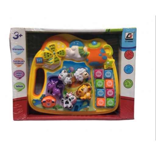 DIDACTICO ORGANO CON LUZ Y SONIDO CAJA 0084