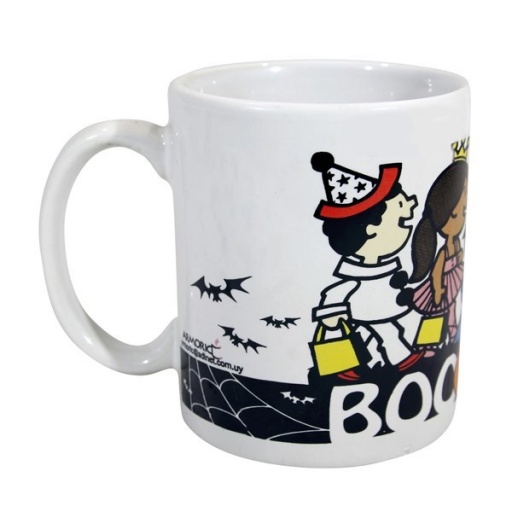 TAZA DE LOZA HALLOWEEN FLABER