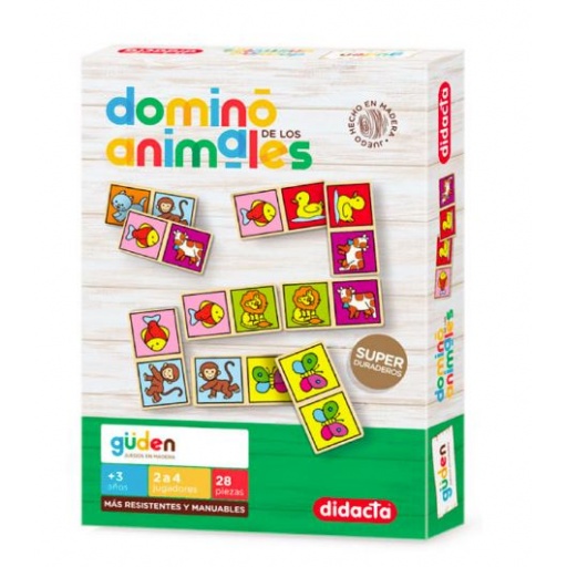 DIDACTA MADERA DOMINO ANIMALES 193/10