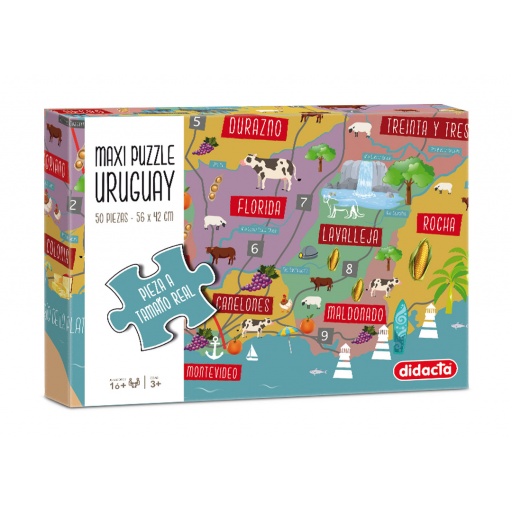 DIDACTA MAXI PUZZLE URUGUAY