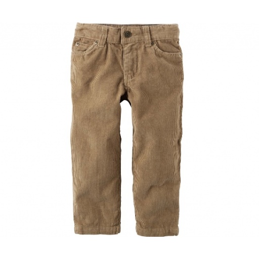 PANTALON PANA MARRON CARTERS 6M