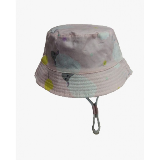 GORRO VERANO ESTAMPADO CON SUJETA CABEZA