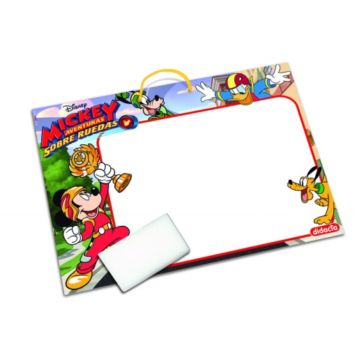 DIDACTA PIZARRA DOBLE FAZ EN MADERA MICKEY