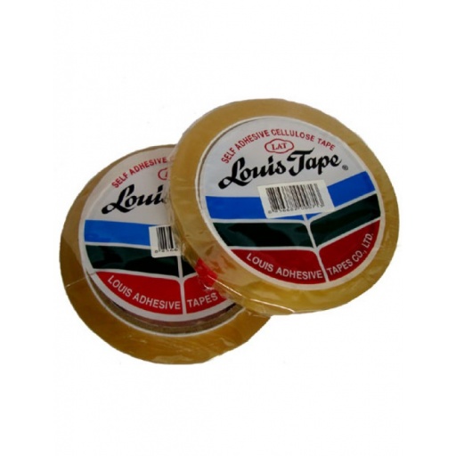 Cinta Adhesiva Louis Tape 20 Ms  X 2 Rollos