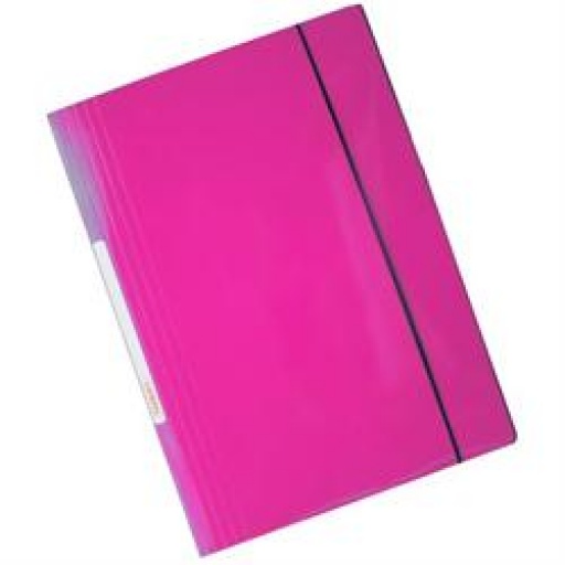 CARPETA CON ELASTICO TEORIA+  PLASTIFICADA VIOLETA