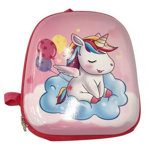 MOCHILA INFANTIL FRENTE RIGIDO UNICORNIO W314