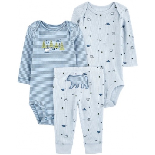 SET 3PC PANT Y 2 BODIES OSO CARTERS 3M