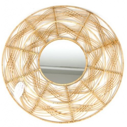 ESPEJO PARA COLGAR RATTAN DOBLEGUARDA ONDAS